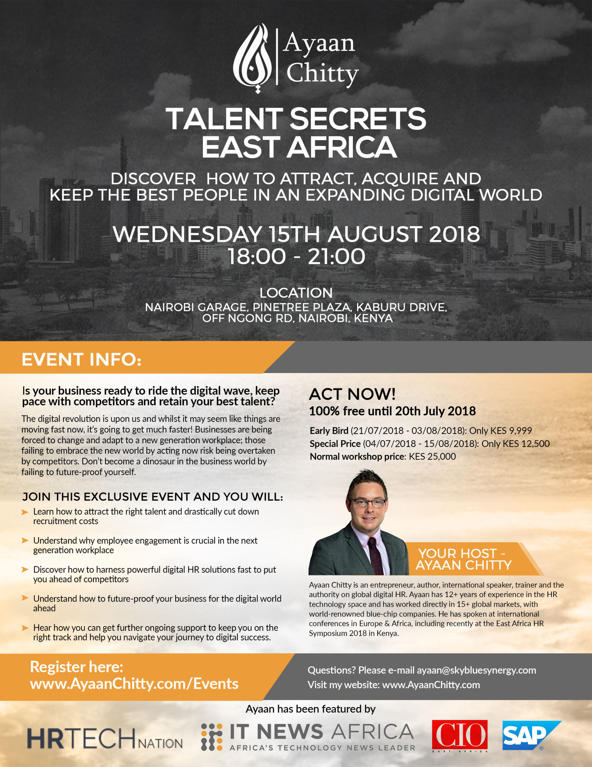 HR Tech Africa - Talent Secrets East Africa, Nairobi, Kenya